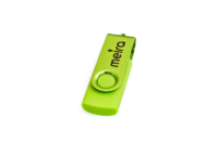 USB-Twister muistitikku Meira logolla MyHappyLogo vihreä
