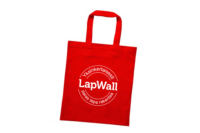 Kangaskassi_punainen_pitkät kantokahvat_Lapwall